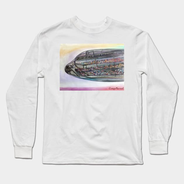 El avión Long Sleeve T-Shirt by diegomanuel